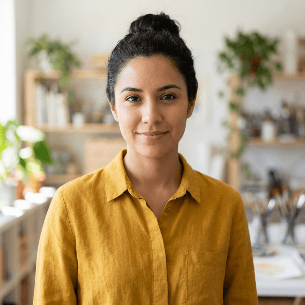 Client testimonial portrait